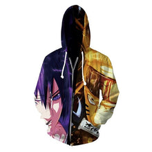 Load image into Gallery viewer, Anime 3D Print Naruto Cosplay Hoodies Sweatshirts Unisex Hoody Tracksuits Men Women Autumn Casual Zipper hooded Jacket clothing