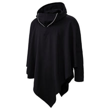 Load image into Gallery viewer, Unisex Casual Hooded Poncho Cape Cloak Fashion Coat Hoodie Sweatshirt Men Hip Hop Streetwear Hoody Pullover for Male Sweat Homme