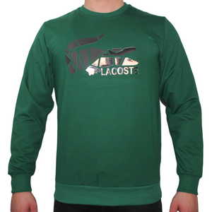 Lacoste Hoodie Green Sweatshirt