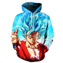 Load image into Gallery viewer, Dragon Ball Z Strong Goku 3D Hoodie Pullover Cool Men Women Tracksuits Streetwear Hoody Harajuku Hooded Sweatshirts Plus Size