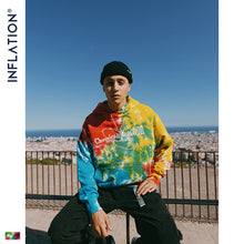Load image into Gallery viewer, INFLATION Hip Hop Men Hoodie In Tie Dye Men Winter Hoodies Cotton Men Loose Fit Hoodie Mens Streetwear Oversized Hoodies 9643W
