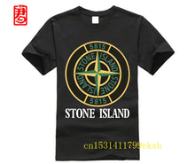 Load image into Gallery viewer, Stone Custom Men White T-Shirt Tee 2020 fashion t shirt cheap tee 2020 hot tees Black Size S-3XL funny t-shirt Island TEE