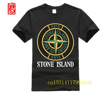 Load image into Gallery viewer, Stone Custom Men White T-Shirt Tee 2020 fashion t shirt cheap tee 2020 hot tees Black Size S-3XL funny t-shirt Island TEE