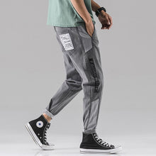 Load image into Gallery viewer, Wbson Jeans Men's Casual Pants Jogging Pants Work Jeans Loose Pants Jeans Homme Men's Gray Jeans SYG2308