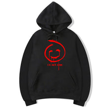 Load image into Gallery viewer, Vsenfo Red John Mentalist Sweatshirt Funny Graphic Printed Red John Smiley Face Patch Hoodies Unisex Pullover Autumn Winter Warm