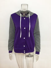 Load image into Gallery viewer, 2018 New Fashion Women Sweatshirts Zipper Hooded Long Sleeve Ladies Hoodie Fall Winter Ladies Coats