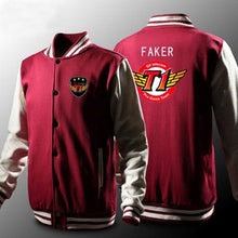 Load image into Gallery viewer, Skt Jacket Men Lol Skt T1 Hoodies Fleece Faker Peanut Hoodie Polerones Hombre Wolf SKT Bang Sudaderas Para Hombre Sweatshirt Z20