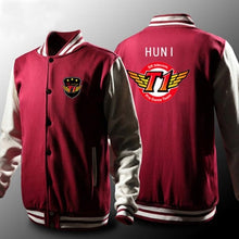 Load image into Gallery viewer, Skt Jacket Men Lol Skt T1 Hoodies Fleece Faker Peanut Hoodie Polerones Hombre Wolf SKT Bang Sudaderas Para Hombre Sweatshirt Z20