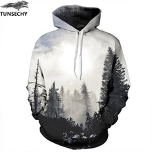 Load image into Gallery viewer, TUNSECHY New Fashion Hoodies Sweatshirts Men/Women 3D Sweatshirts Print Golden Lightning Lion Hooded Hoody Tracksuits Tops