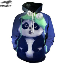 Load image into Gallery viewer, TUNSECHY New Fashion Hoodies Sweatshirts Men/Women 3D Sweatshirts Print Golden Lightning Lion Hooded Hoody Tracksuits Tops