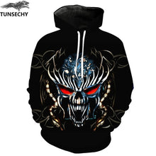 Load image into Gallery viewer, TUNSECHY New Fashion Hoodies Sweatshirts Men/Women 3D Sweatshirts Print Golden Lightning Lion Hooded Hoody Tracksuits Tops