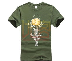 Deus Ex Machina Frontal Matchless Mens T-shirt - Black All Sizes