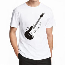 Load image into Gallery viewer, Space X T Shirt Men's Tesla Tees Casual Top Design Occupy Mars Modal  Print Tee SHIRT Spacex Graphic Guitar  Tees Men
