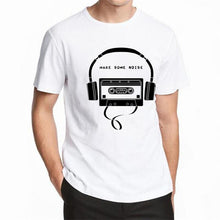 Load image into Gallery viewer, Space X T Shirt Men's Tesla Tees Casual Top Design Occupy Mars Modal  Print Tee SHIRT Spacex Graphic Guitar  Tees Men
