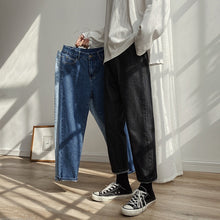 Load image into Gallery viewer, LAPPSTER Men Spring Black Korean Colors Jeans 2020 Mens Streetwear Blue Denim Pants Male Fashions Skinny Clothes Plus Size
