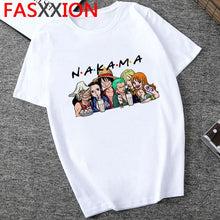 Load image into Gallery viewer, One Piece T Shirt Men  Harajuku Cartoon 2020 Hip Hop Japan Anime Tshirt 90s Funny Luffy Zoro Graphic Fashion  Tees Male
