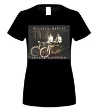 Load image into Gallery viewer, William Harley &amp; Arthur Davidson on Their Motorcycles, T-Shirt, All Sizes NWT Mens 2019 fashion Brand T Shirt O-Neck 100%cotton
