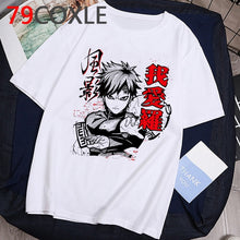 Load image into Gallery viewer, Naruto Fashion Japanese Anime T Shirt Men Sasuke Funny Cartoon T-shirt Casual Cool Streetwear Tshirt Couple Hip Hop Top Tee Male
