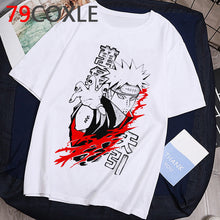 Load image into Gallery viewer, Naruto Fashion Japanese Anime T Shirt Men Sasuke Funny Cartoon T-shirt Casual Cool Streetwear Tshirt Couple Hip Hop Top Tee Male
