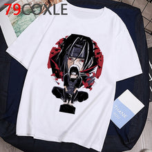 Load image into Gallery viewer, Naruto Fashion Japanese Anime T Shirt Men Sasuke Funny Cartoon T-shirt Casual Cool Streetwear Tshirt Couple Hip Hop Top Tee Male
