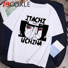 Load image into Gallery viewer, Naruto Fashion Japanese Anime T Shirt Men Sasuke Funny Cartoon T-shirt Casual Cool Streetwear Tshirt Couple Hip Hop Top Tee Male
