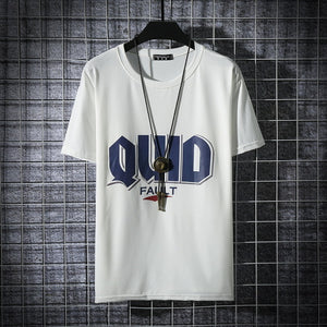 Nuevas camisetas de hombre de verano Hip Hop Harajuku de algodón de cuello redondo media manga Tops camisetas de moda Streetwear camisetas deportivas para niños