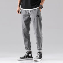 Load image into Gallery viewer, Wbson Jeans Men&#39;s Casual Pants Jogging Pants Work Jeans Loose Pants Jeans Homme Men&#39;s Gray Jeans SYG2308
