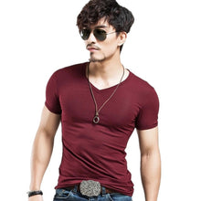 Load image into Gallery viewer, 2020 MRMT Brand Clothing 10 colors Men T Shirt Fitness T-shirts Mens V neck Man T-shirt For Male Tshirts S-5XL Free Shipping
