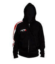 Load image into Gallery viewer, Cool Game Mass Effect 3 N7 Cotton Blende Cosplay Costume Hoodie Coat Jacket New Free Shipping
