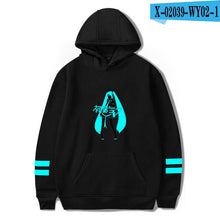 Load image into Gallery viewer, Anime Hatsune Miku Hoodies Women Men Casual Pullover Sweatshirt Sudadera Hombre Hatsune Miku Hoodie Streetwear Jacket Clothes
