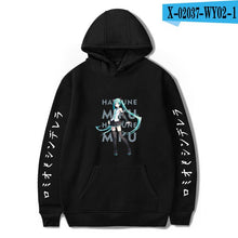 Load image into Gallery viewer, Anime Hatsune Miku Hoodies Women Men Casual Pullover Sweatshirt Sudadera Hombre Hatsune Miku Hoodie Streetwear Jacket Clothes
