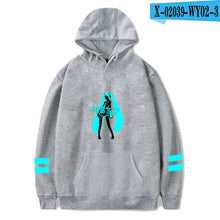 Load image into Gallery viewer, Anime Hatsune Miku Hoodies Women Men Casual Pullover Sweatshirt Sudadera Hombre Hatsune Miku Hoodie Streetwear Jacket Clothes
