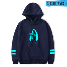 Load image into Gallery viewer, Anime Hatsune Miku Hoodies Women Men Casual Pullover Sweatshirt Sudadera Hombre Hatsune Miku Hoodie Streetwear Jacket Clothes

