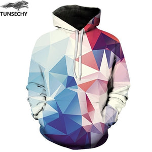 TUNSECHY New Fashion Hoodies Sweatshirts Men/Women 3D Sweatshirts Print Golden Lightning Lion Hooded Hoody Tracksuits Tops