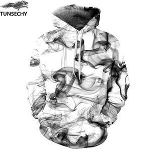 TUNSECHY New Fashion Hoodies Sweatshirts Men/Women 3D Sweatshirts Print Golden Lightning Lion Hooded Hoody Tracksuits Tops